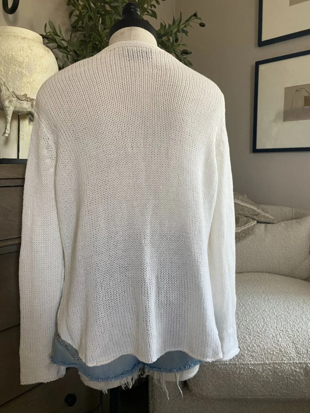 Wooden Ships | Bride V-Neck Cotton Sweater